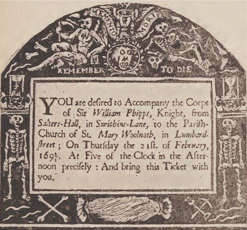 Sir William Phipps Tombstone